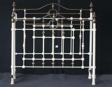 298    Brass bed and side rails   $ P.O.A.