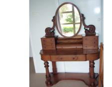 D0425  Victorian mahogany dresser  $950