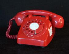 42    NZPO type 746 rotary dial telephone     $120